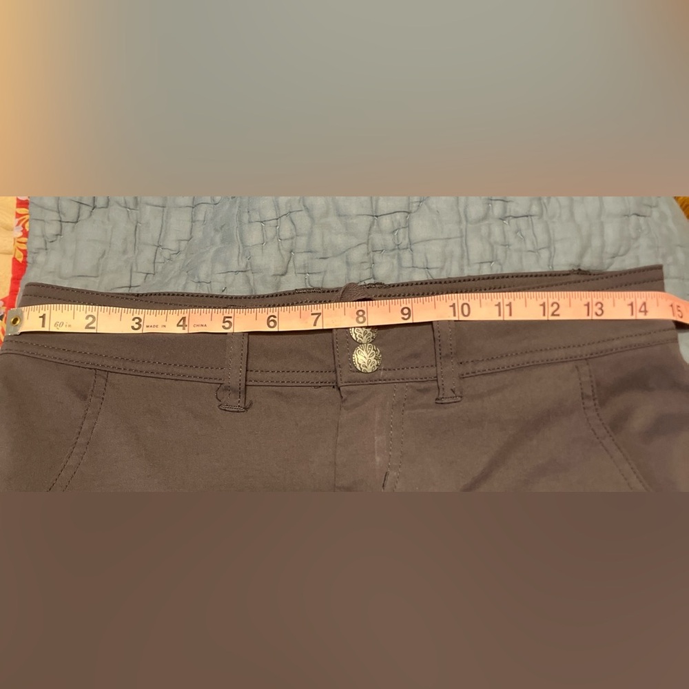 prAna Halle Charcoal Skort. Size 2 - Picture 4 of 5